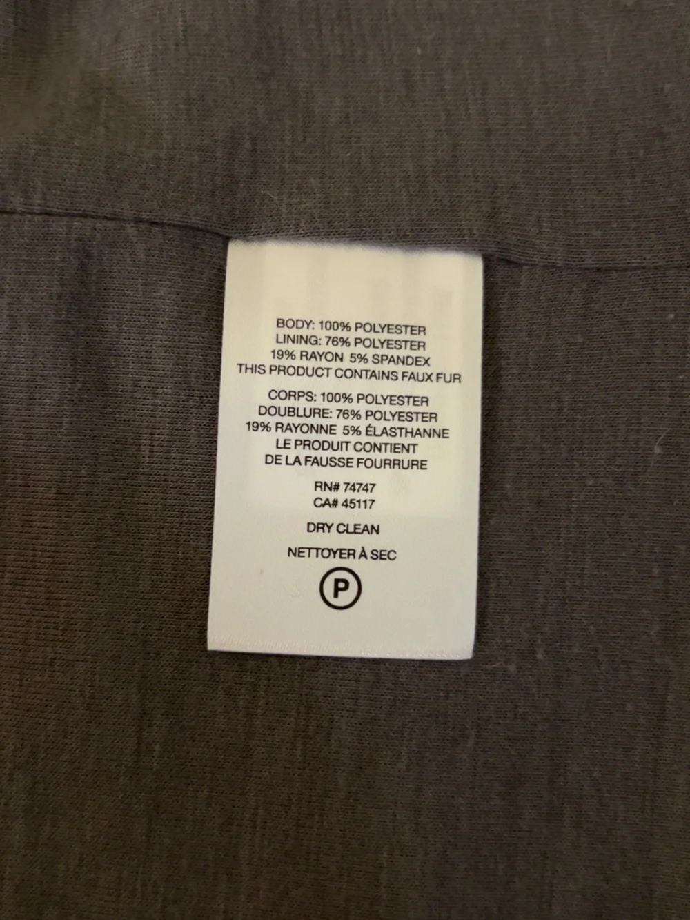 Natural Reflections Gray Sherpa Vest